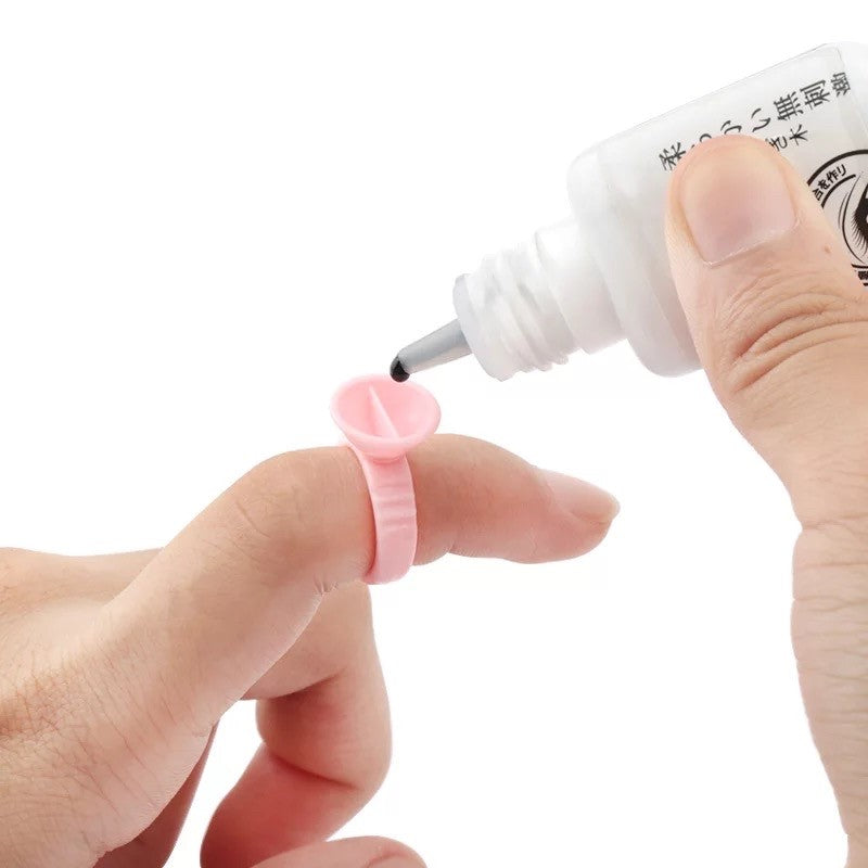 Lijmringen 20 stuks - Roze