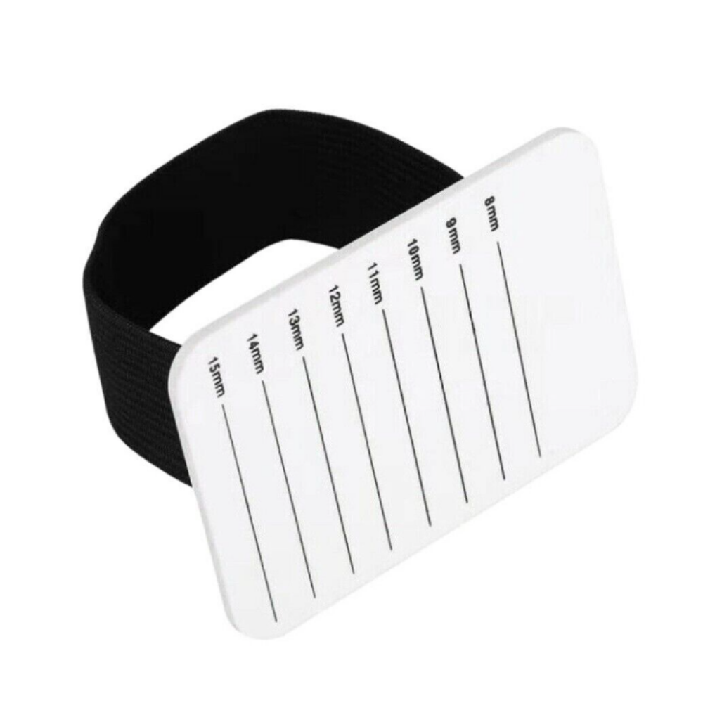 Lash holder met band